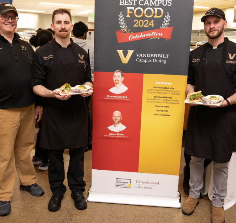 Vanderbilt Campus Dining Recognized at Princeton Review’s Annual “Best