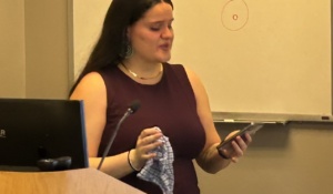 Dr. Uribe gives successful defense