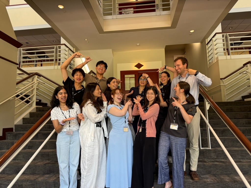 Happy lab photo at ICHR