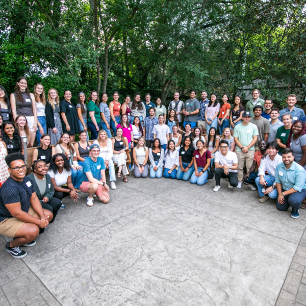 Group shot during Dean's picnic