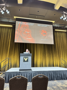 Yi Ren presenting at the 2025 VIRAL research symposium