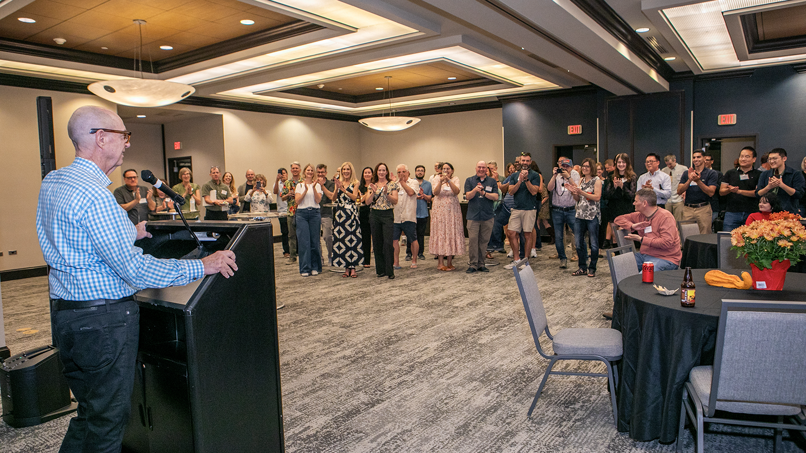 Photo of Marnett 50th reception.