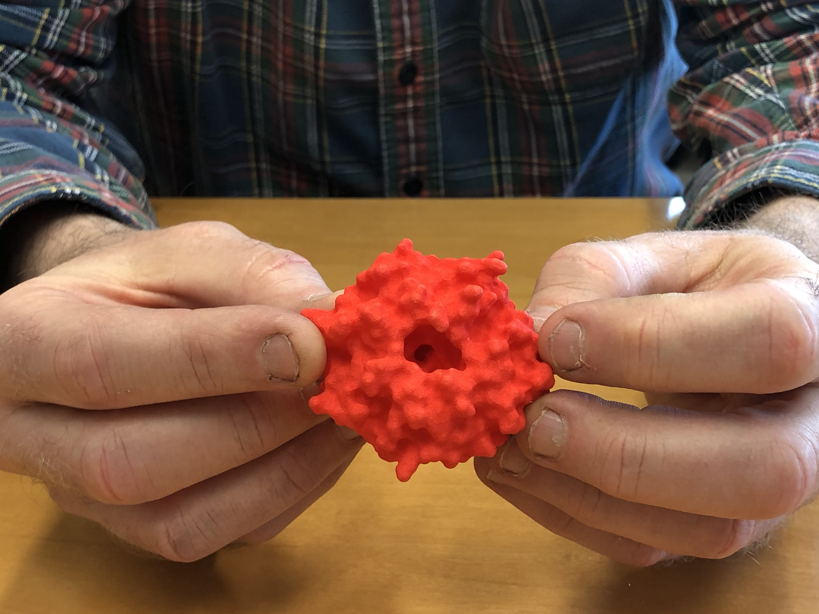 Close-up of WDR5 binding site.