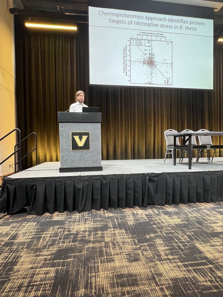 Richard Armstrong Prize winner, Ryan Fansler from the Wenhan Zhu lab.