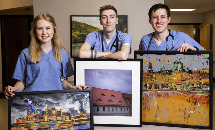 Image for M3 medical students take on art initiative, call for artists to submit