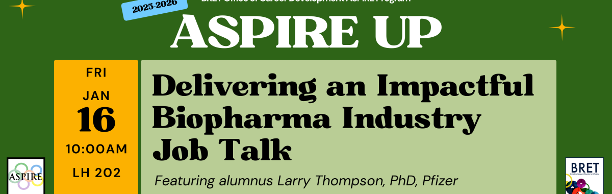 ASPIRE UP: Delivering an Impactful Biopharma Industry Job Talk