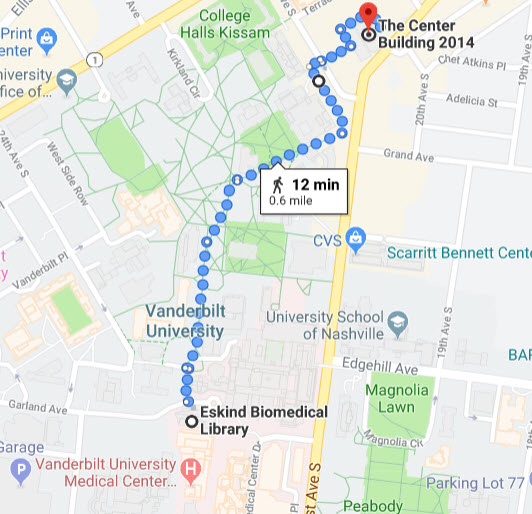 EDI Office Walking Directions