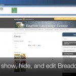 omni breadcrumbs screenshot for screencast