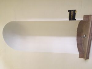 In-set, dome shaped water fountain