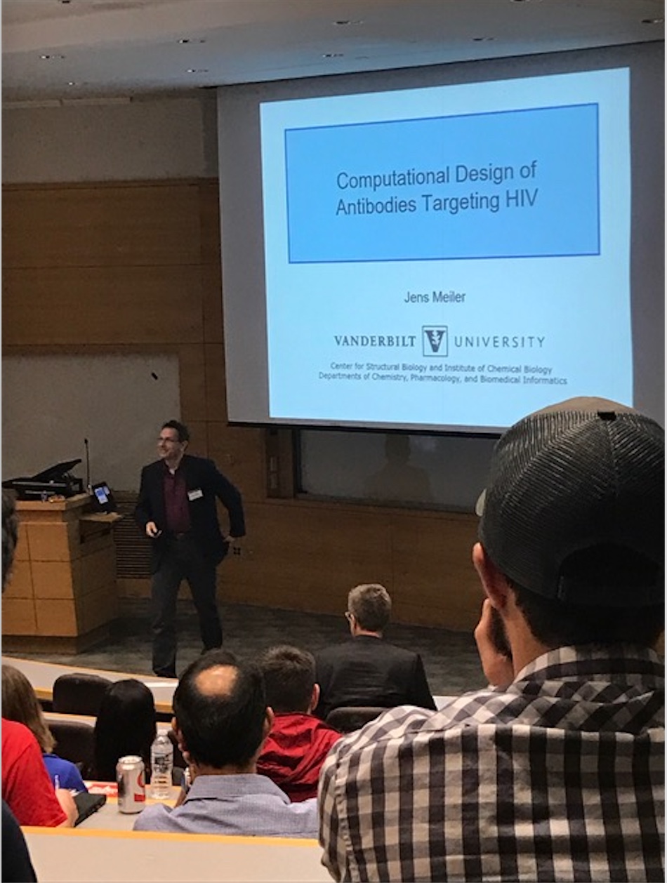Jens Meiler, Ph.D., presents research