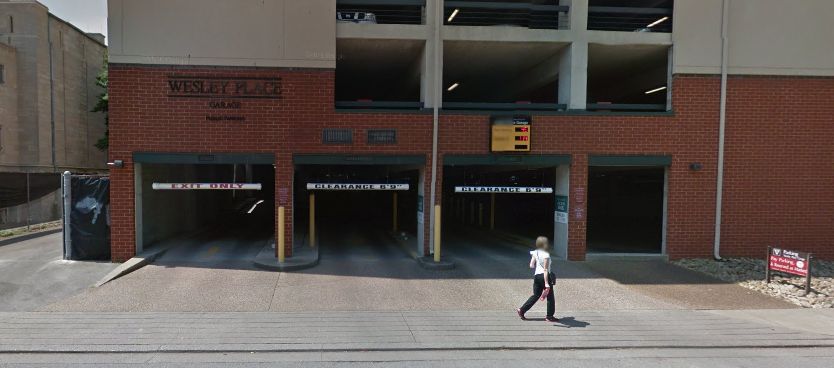 Wesley Place Parking Garage street view