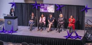 VU-WiSE Women in Stem Symposium 2024 Stem panel discussion, workshops, networking, and organization fair. Student Life Center Vanderbilt University Photo: Anne Rayner