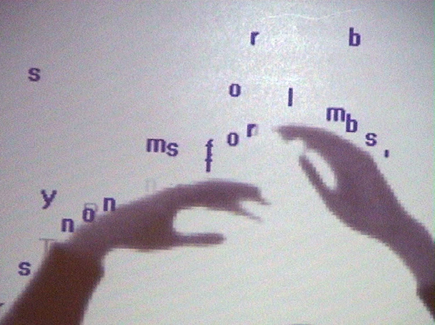 Utterback&Achituv_TextRain_screen 3_artist