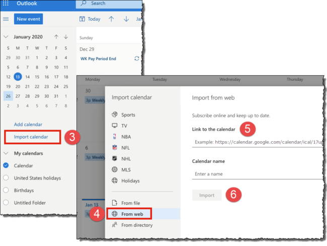 MAC-outlook calendar