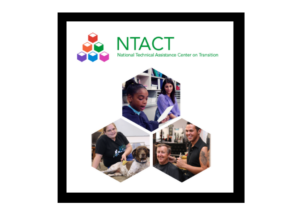To access the website for the National Technical Assistance Center for Transition, click the image