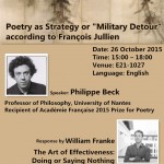 Philippe Beck on Jullien