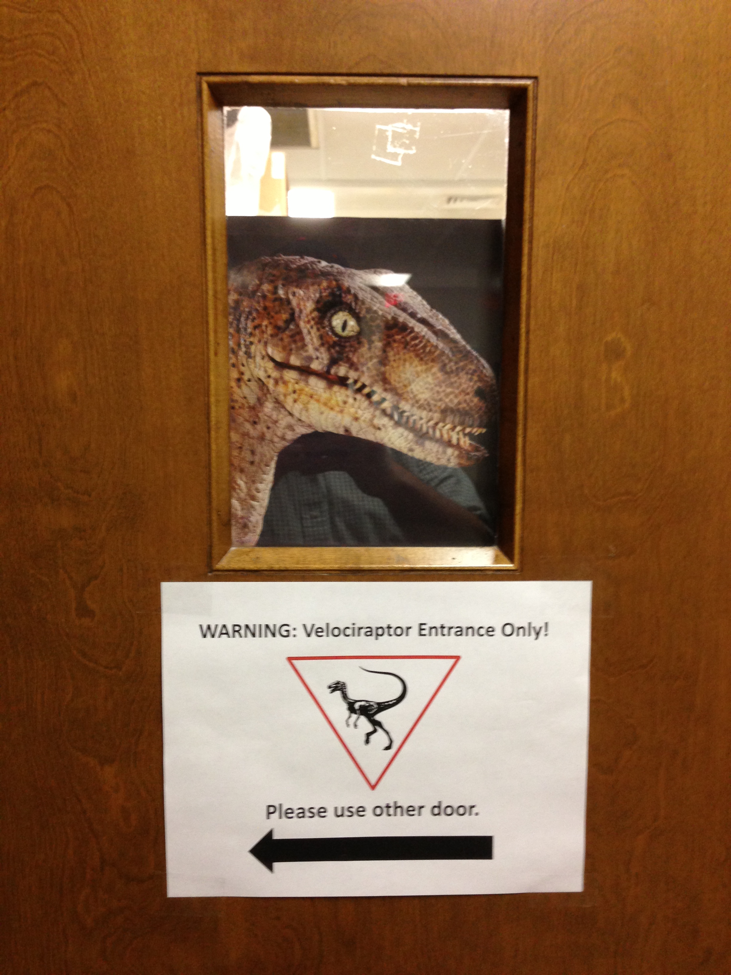 do not enter door
