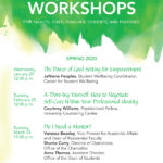 2.25 Work Life Workshops
