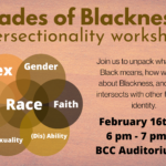 shades of blackness intersectionality workshop