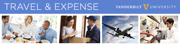 Travel & Expense E-Newsletter [Vanderbilt University]