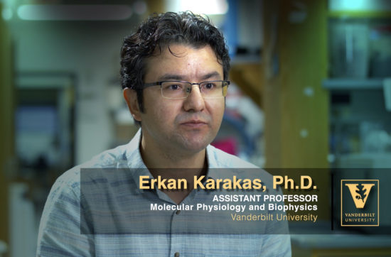 Erkan Karakas, Vanderbilt University Assistant Professor of Molecular Physiology & Biophysics, provides an overview of his research in the structural biology of calcium signaling and transport through biological membranes.