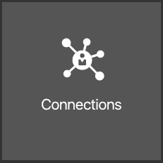 Icon for Connections module in Oracle Cloud