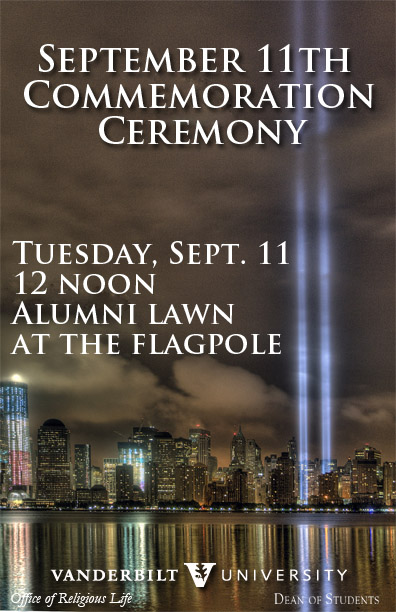 9/11 Prayer Service | Office of Religious Life | Vanderbilt University
