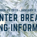 SLIDER winter closing information
