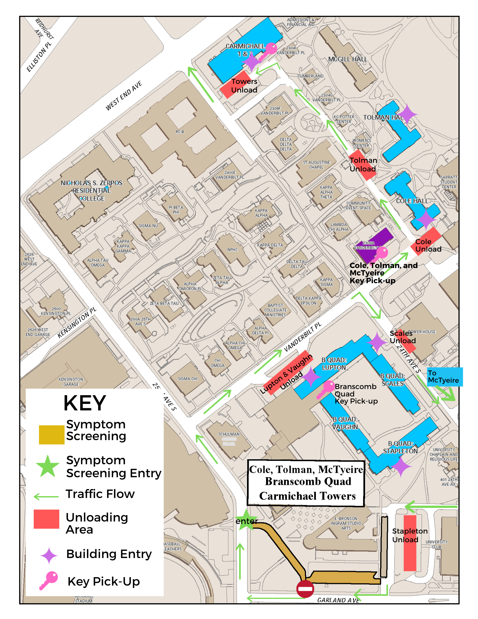 Campus Maps & General Move-In Information | Housing and Residential ...