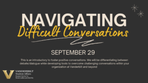 Navigating Difficult Conversations training