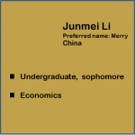 Li, Junmei