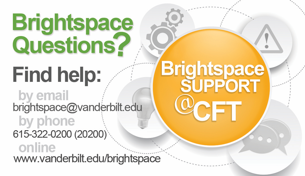 What students need to know about Brightspace Brightspace Support