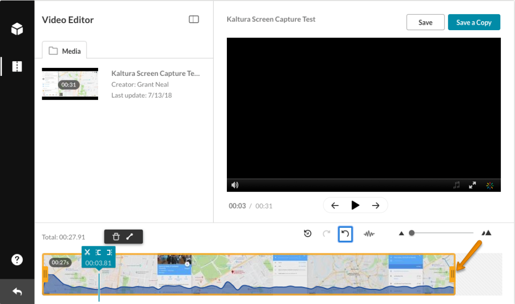 Editing your Kaltura video Brightspace Support Vanderbilt University