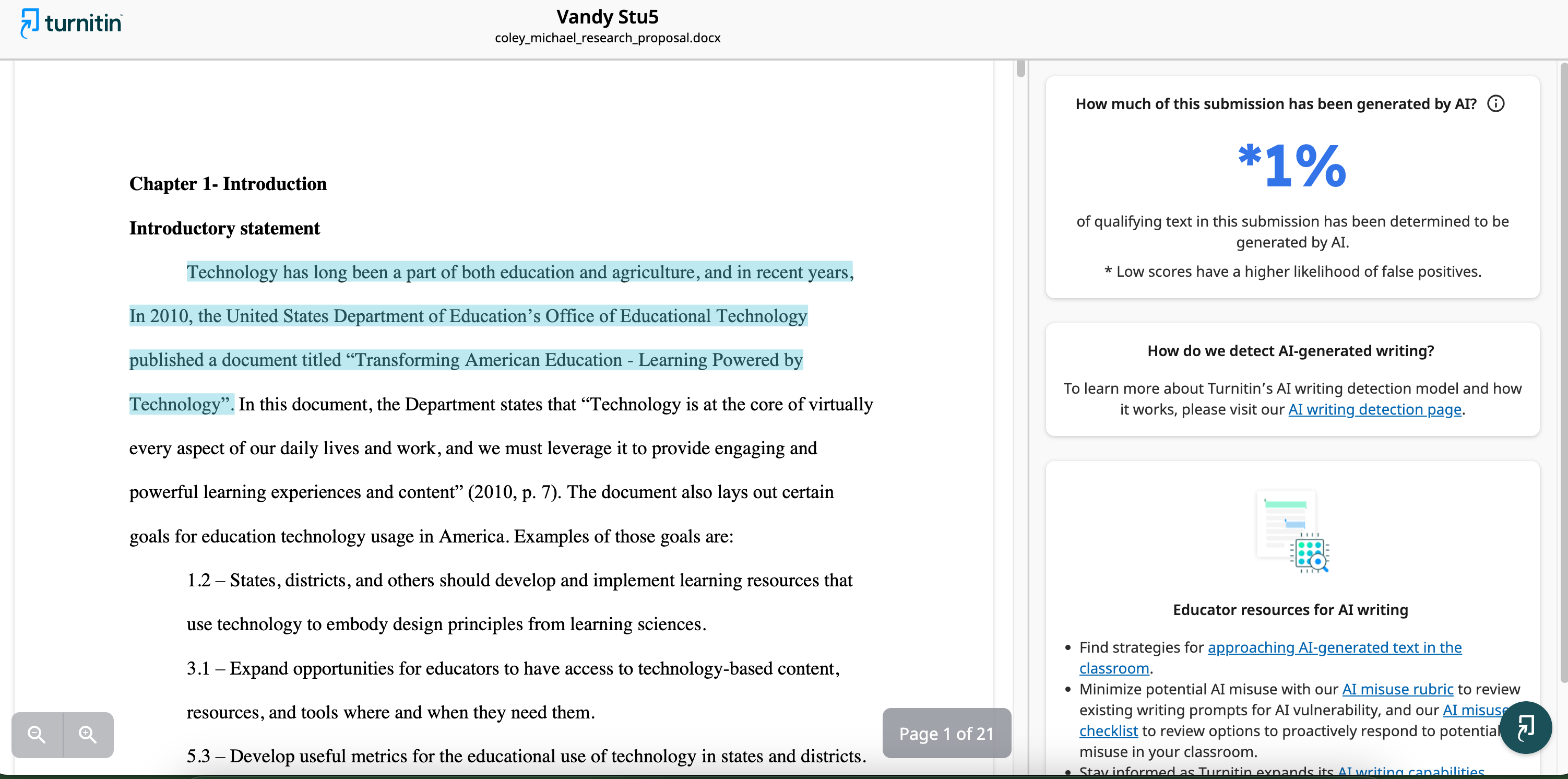 turnitin detect essays bought online