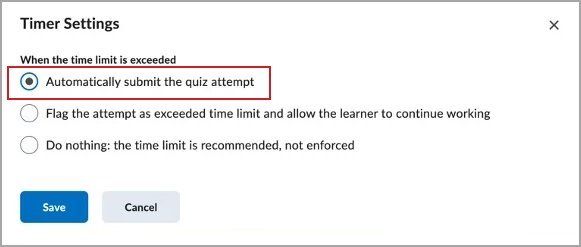 How to post a quiz with time restriction in D2L – OIT Knowledge Base