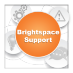Brightspace Support orange logo