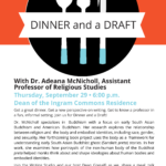 Dinner & Draft Banner for website Adeana McNicholl