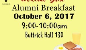 Homecoming Weekend 2017: Alumni Breakfast