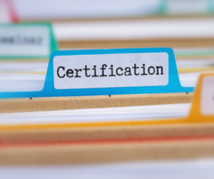 file folder reads certification