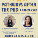 Pathways after the PhD poster March 24th