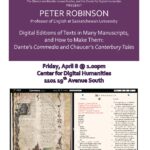 Peter Robinson Digital Editions of Texts in Many Manuscripts and How to Make Them