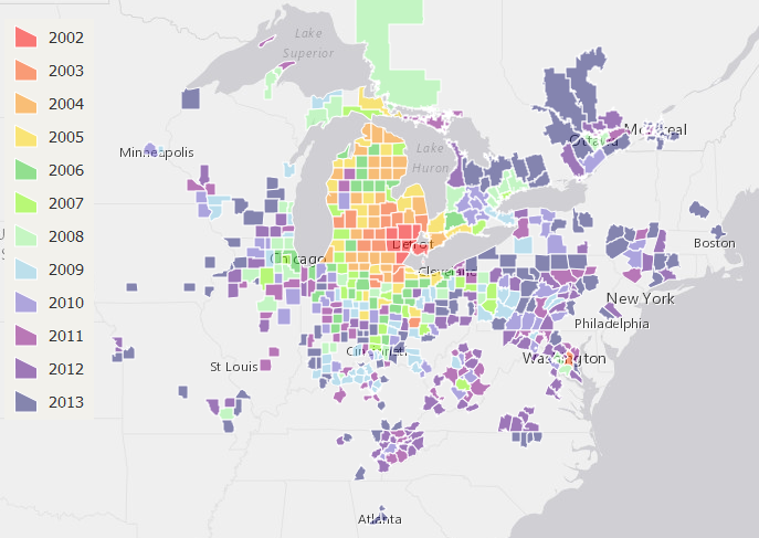 Emerald Ash Borer in the US