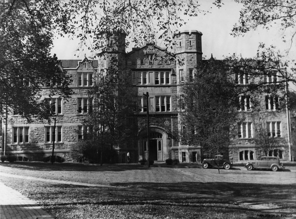 Furman Hall in the 1930s.