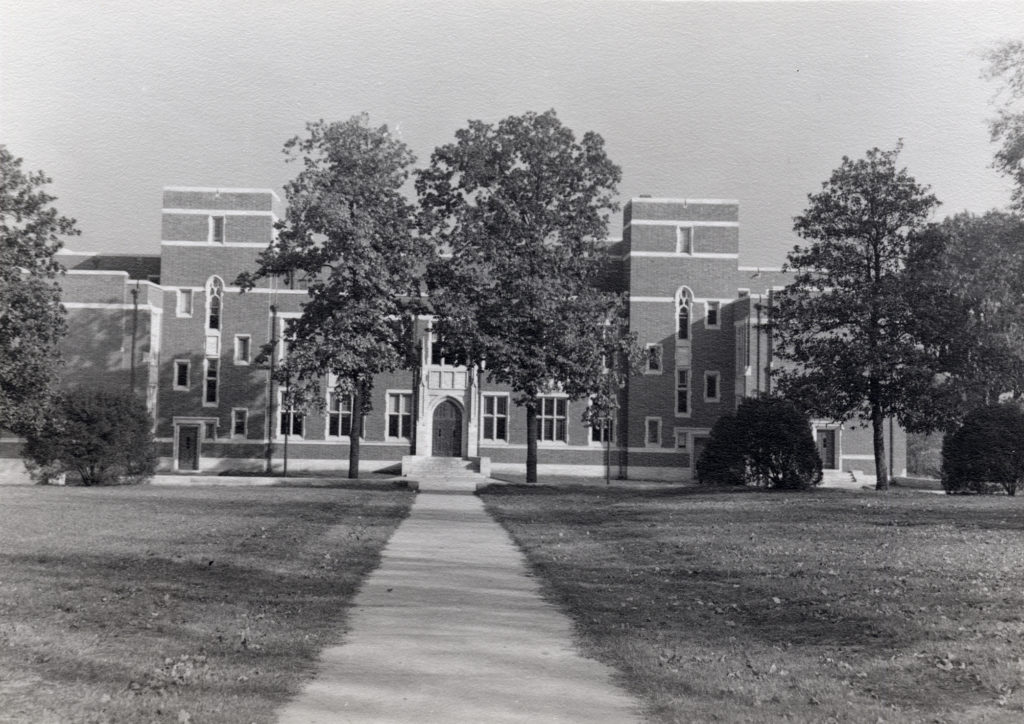 Vanderbilt's central library building in 1941