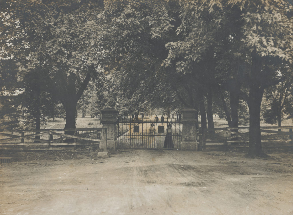 Original gates of Vanderbilt