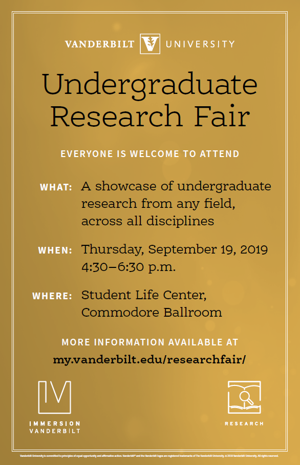 undergraduate research fair