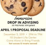 Immersion Drop-in Advising