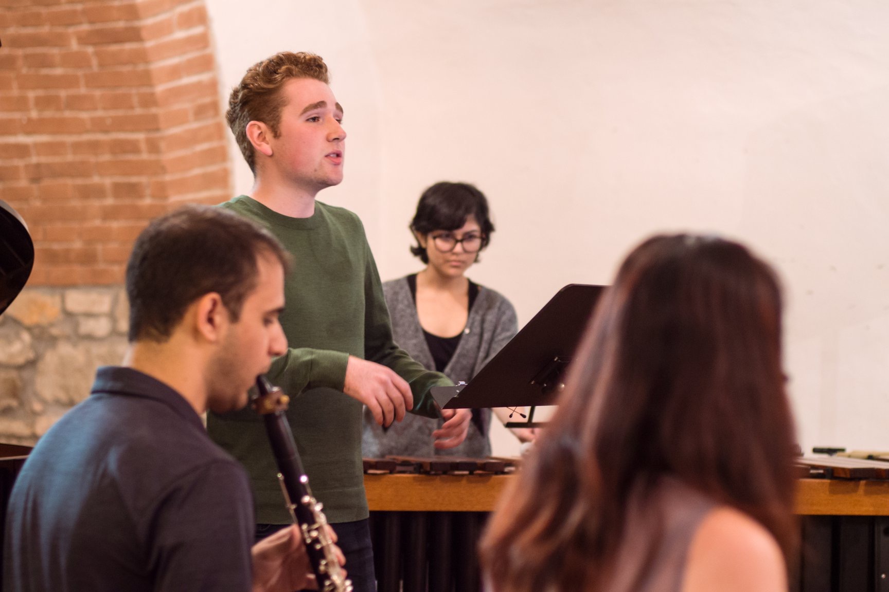 Matthew Shorten performs in Cortona, Italy.