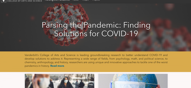 Parsing the Pandemic Grand Challenge Initiative site, created using ArcGIS Hub.