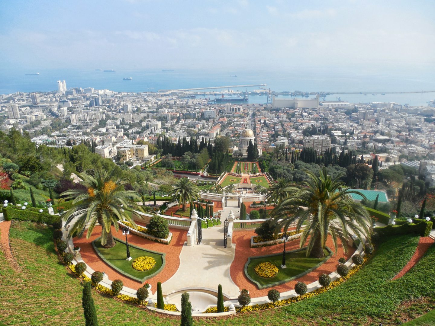 Baháí Gardens, courtesy of Jessica Alexandria Crowell 